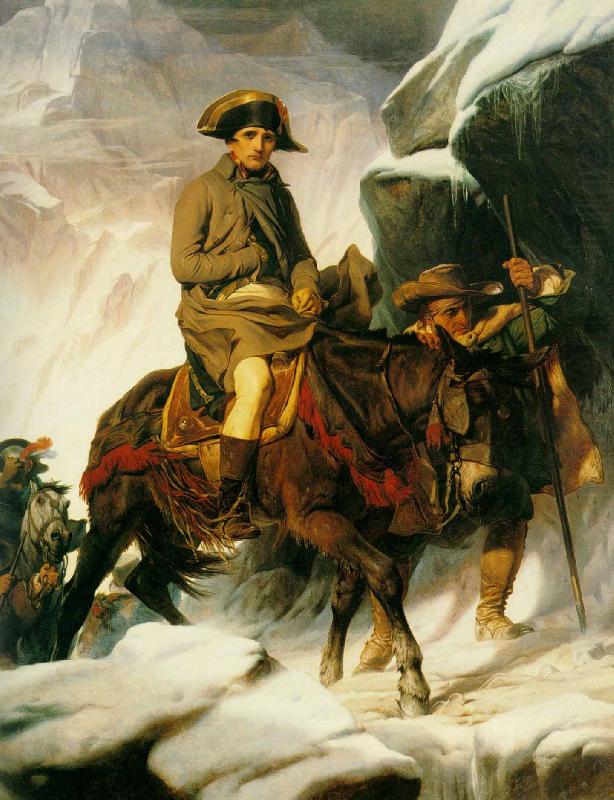 Hippolyte Delaroche Bonaparte Crossing the Alps china oil painting image